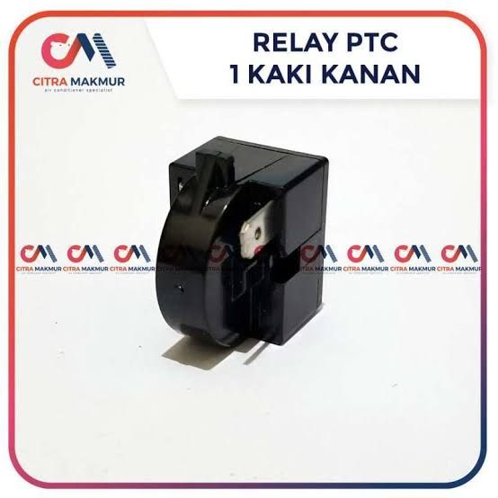 RELAY PTC 1R KULKAS 1 PIN KANAN