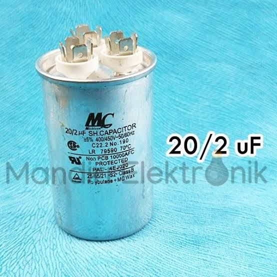 KAPASITOR AC 20+2 MC