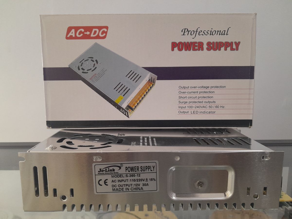 JOLINK POWER SUPLY 12V 30A