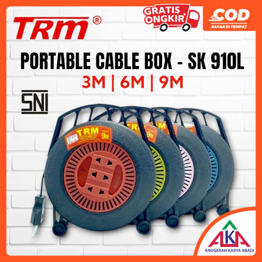 BOX KABEL TRM 3M HITAM TIPIS