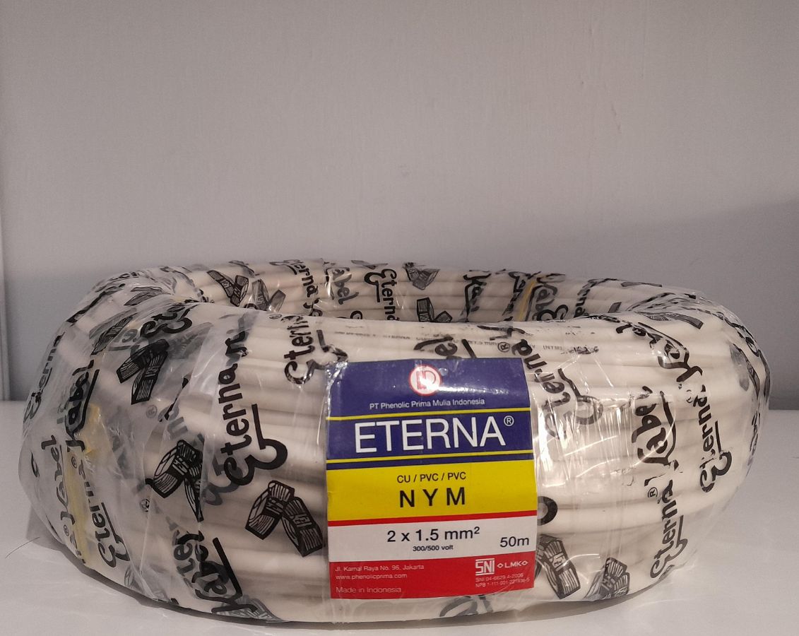KABEL LISTRIK ETERNA 2X1,5MM
