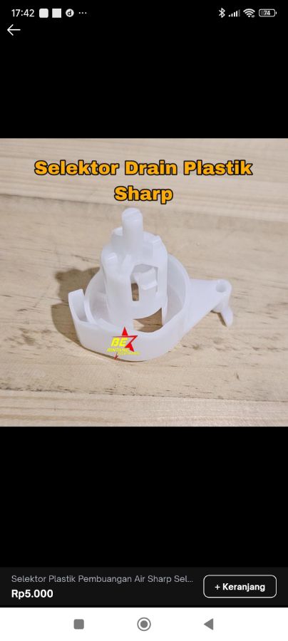 SELEKTOR PEMBUANGAN AIR SHARP