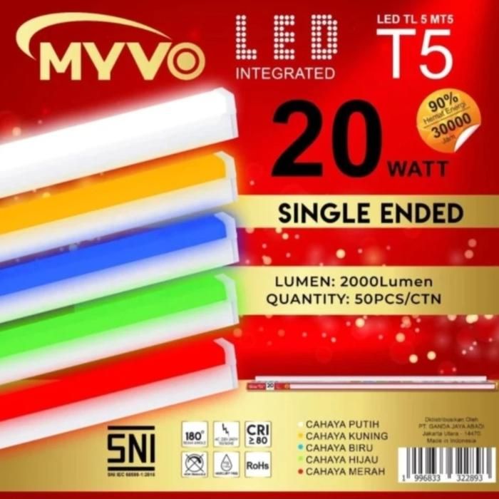 LAMPU T5 20W MYVO