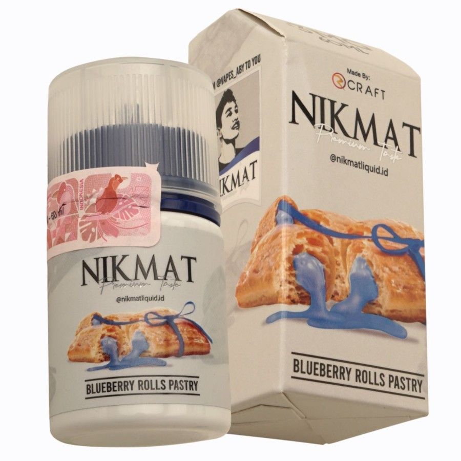 Nikmat v2 blueberry rolls pastry 6mg