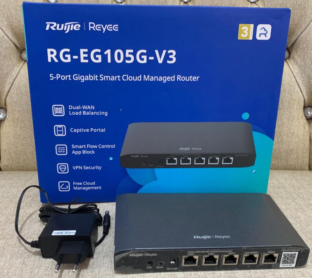 RG-EG105G-V3 Reyee Cloud Managed Router