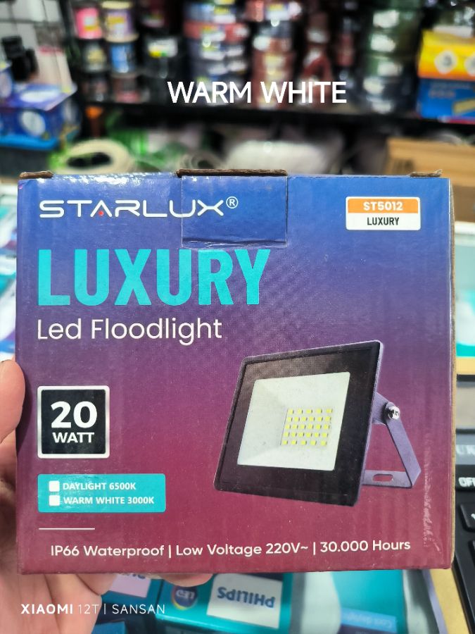 KAP SOROT 20W WARM WHITE LUXURY STARLUX