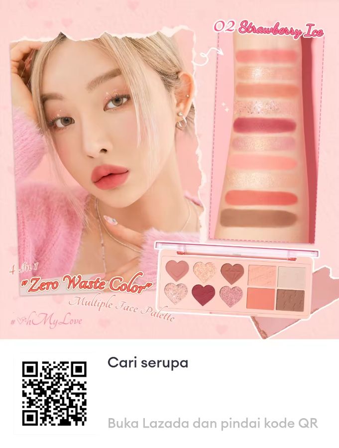 PinkFlash Multi Face Palette PF M02 02
