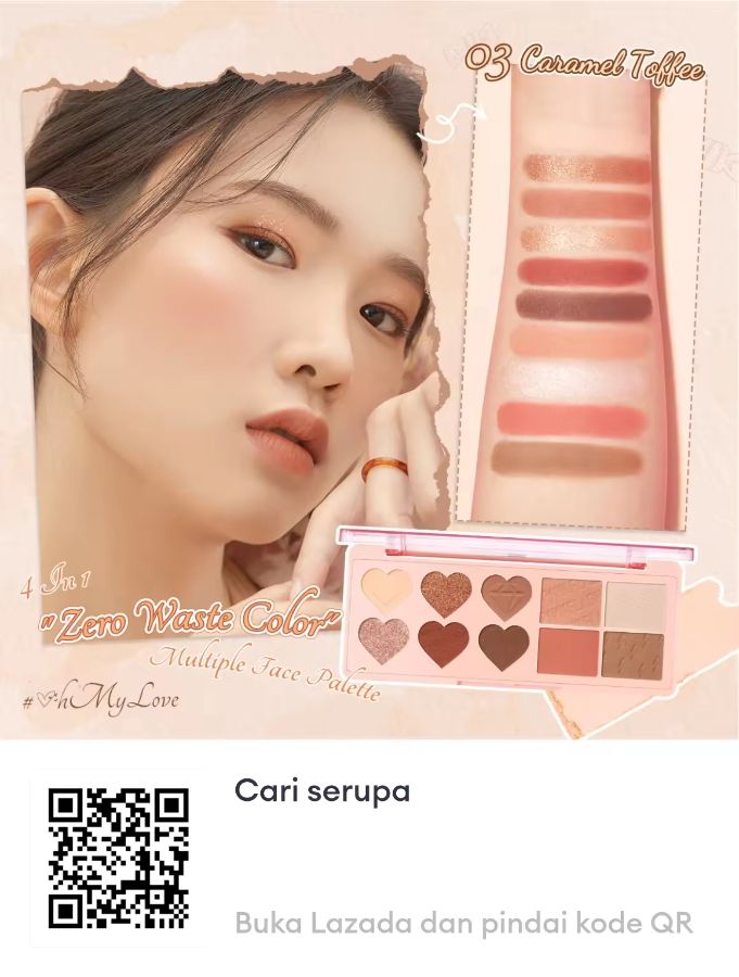PinkFlash Multi Face Palette PF M02 03