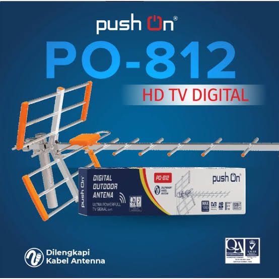 ANTENA DIGITAL PUSH ON PO 812