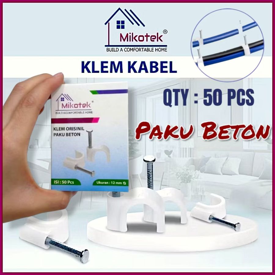 PAKU KLEM MIKOTEK NO 10 MM