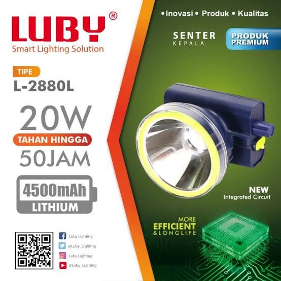 SENTER KEPALA LUBY L 2880 K