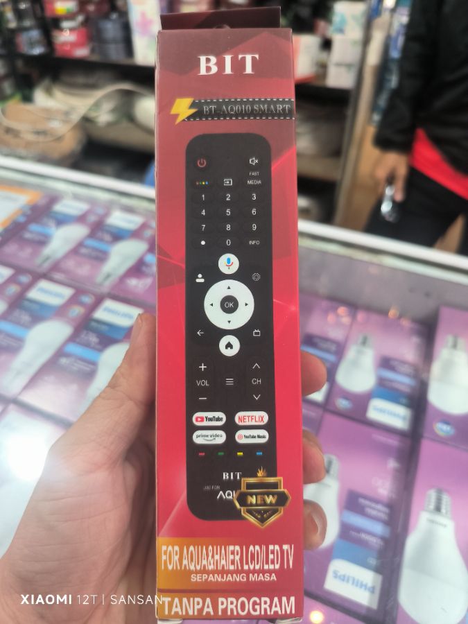 REMOT TV LED AQUA ANDROID BIT