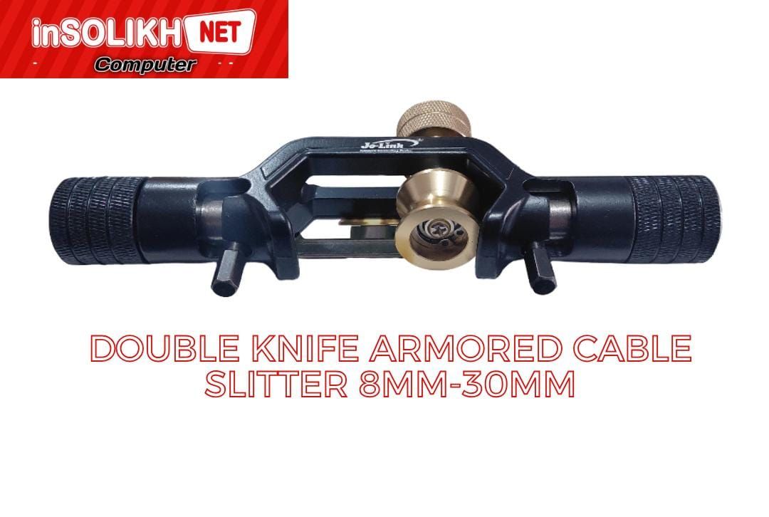 Double Knife Armored Cable Slitter 8mm-30mm