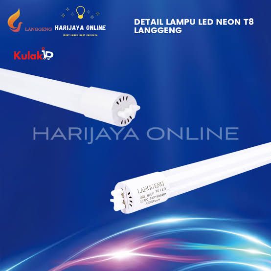 LAMPU T8 9W LANGGENG