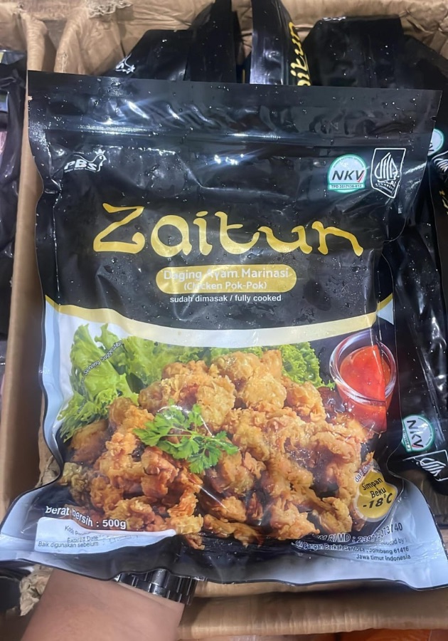 ZAITUN Pok-pok (Daging Ayam Marinasi) 500gr