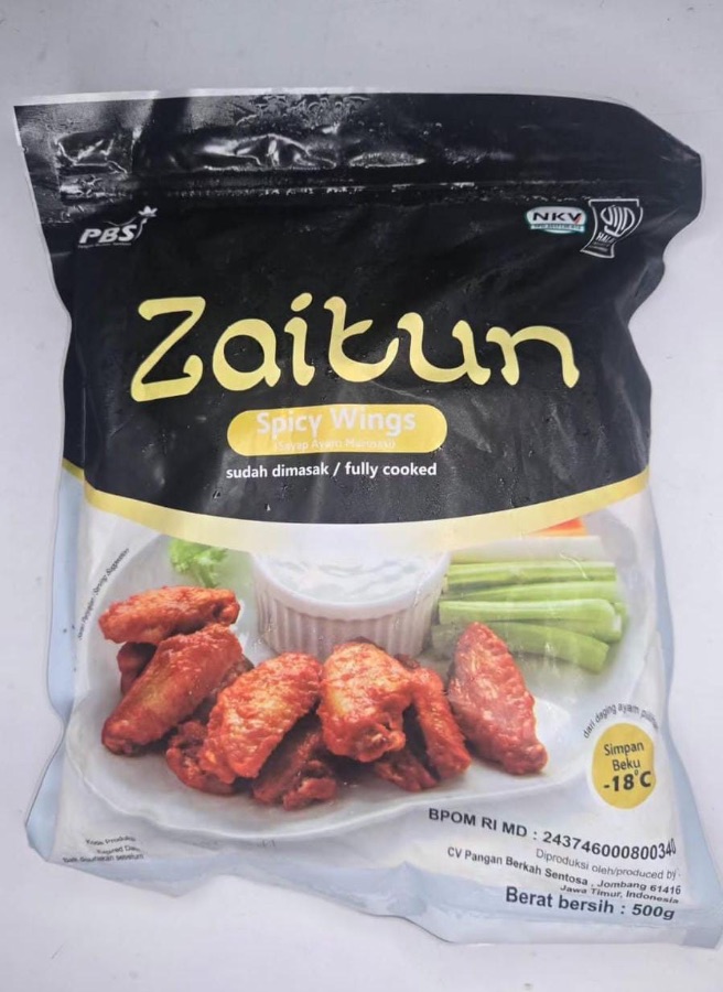 ZAITUN Spicy Wings 500gr