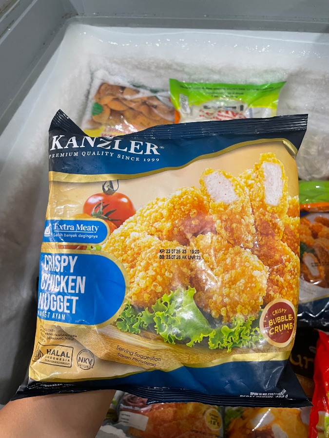KANZLER Nugget Crispy 450gr