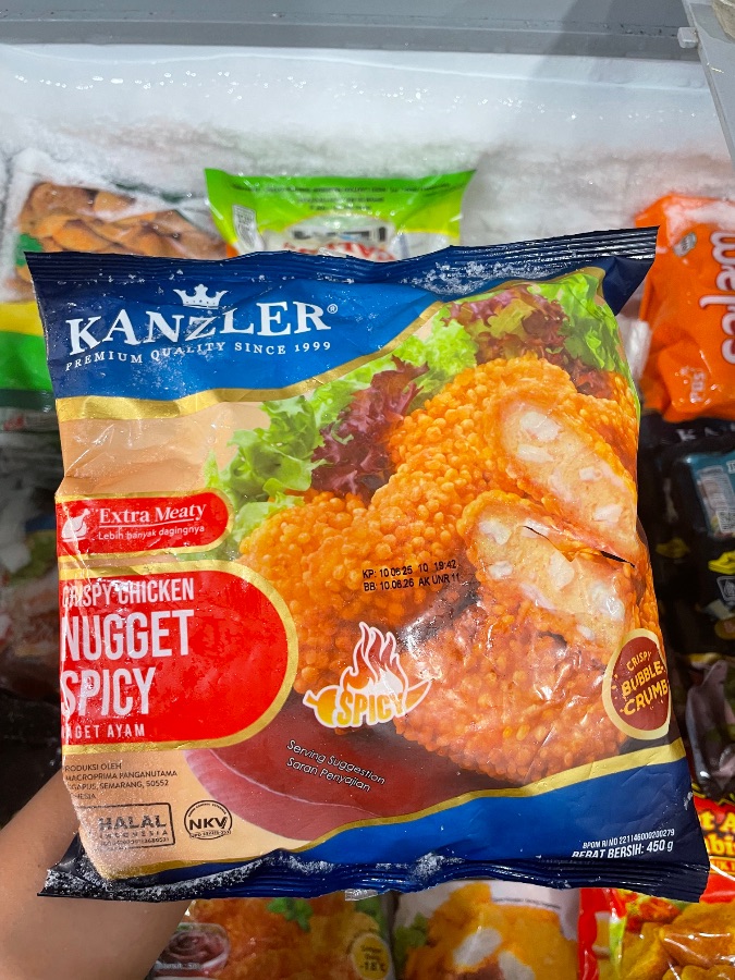 KANZLER Nugget Spicy 450gr