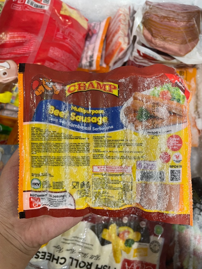 CHAMP Sosis Sapi 375gr