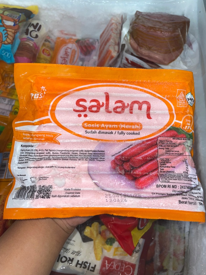SALAM Sosis Ayam Long 500gr