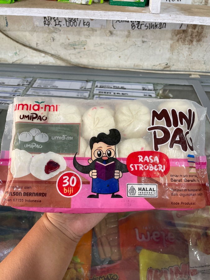 MINIPAO UMIAMI Strawberry 480gr