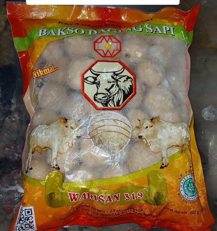 Bakso Warisan Bakso Daging Urat 600gr
