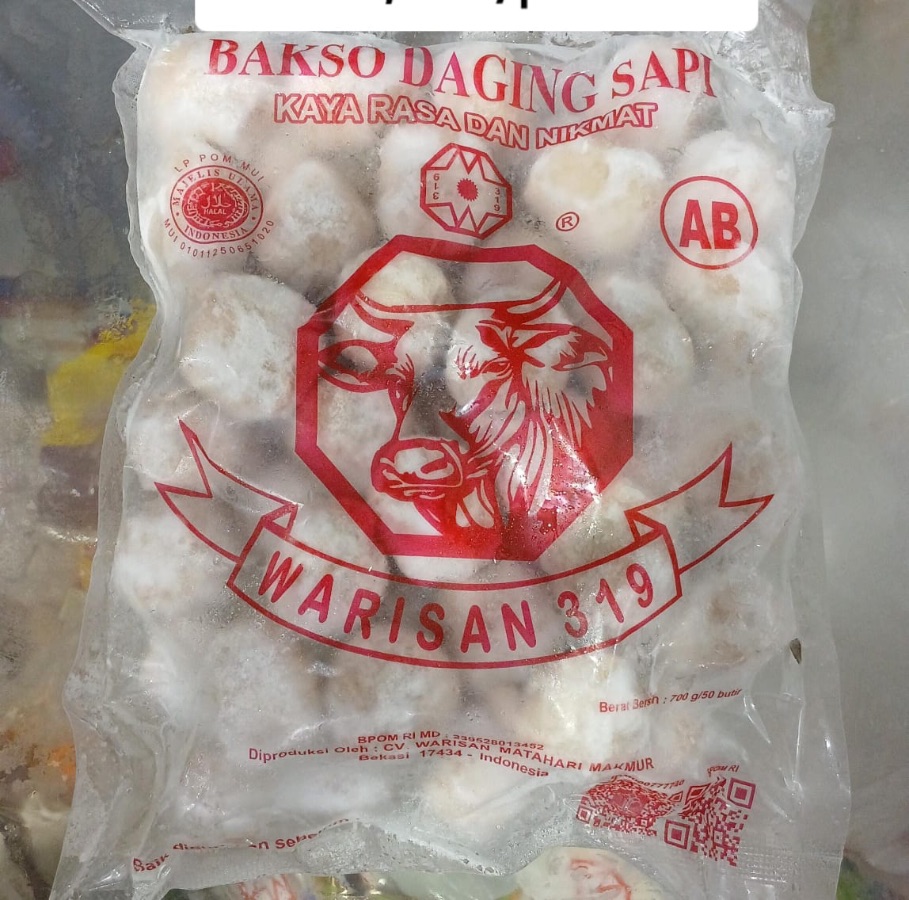 BAKSO WARISAN Bakso Daging AB Premium 700gr