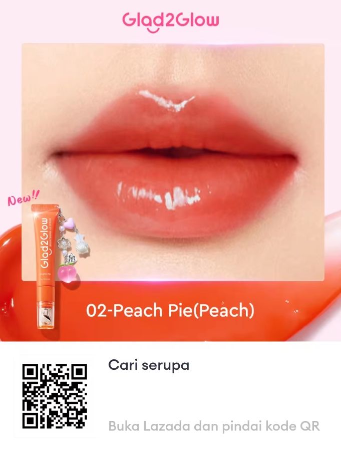 G2G Brightening Lip Serum Peach Pie 7g