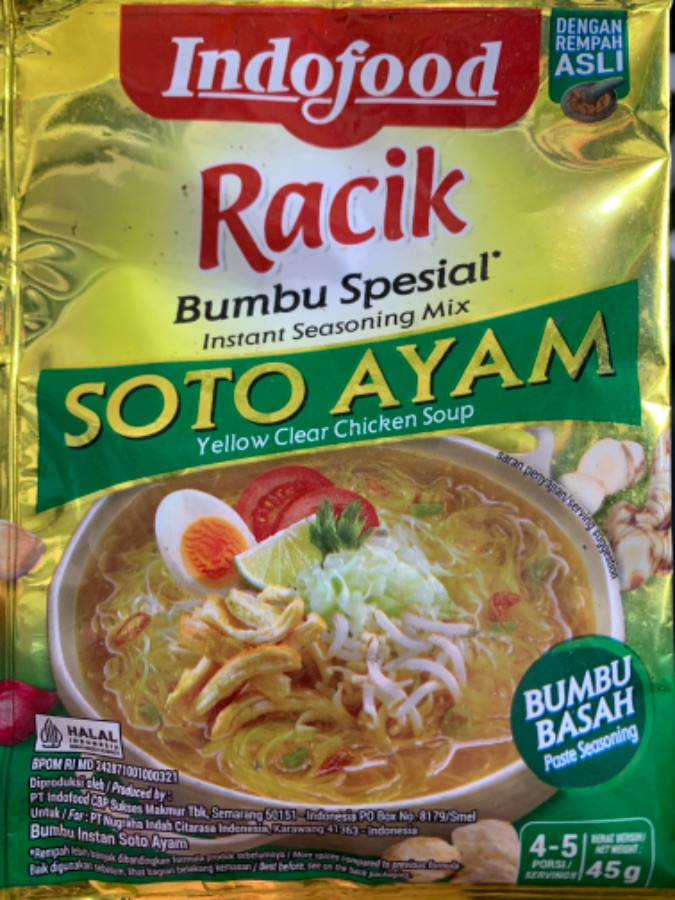 INDOFOOD RACIK Soto Ayam 45gr