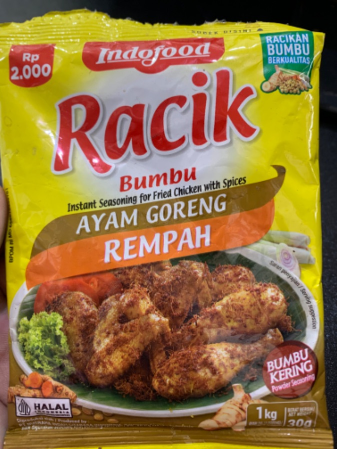 INDOFOOD RACIK Ayam goreng rempah 30gr