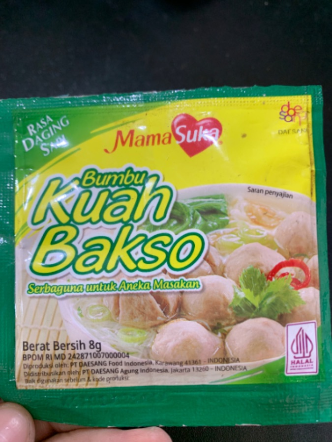 MAMA SUKA kuah bakso 8gr