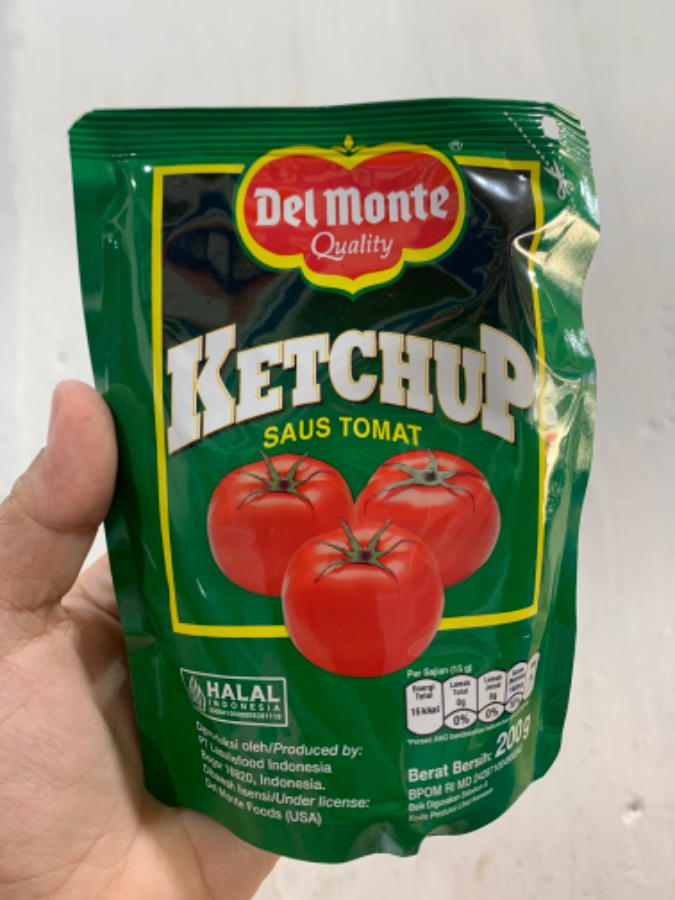 DELMONTE saus tomat 200gr