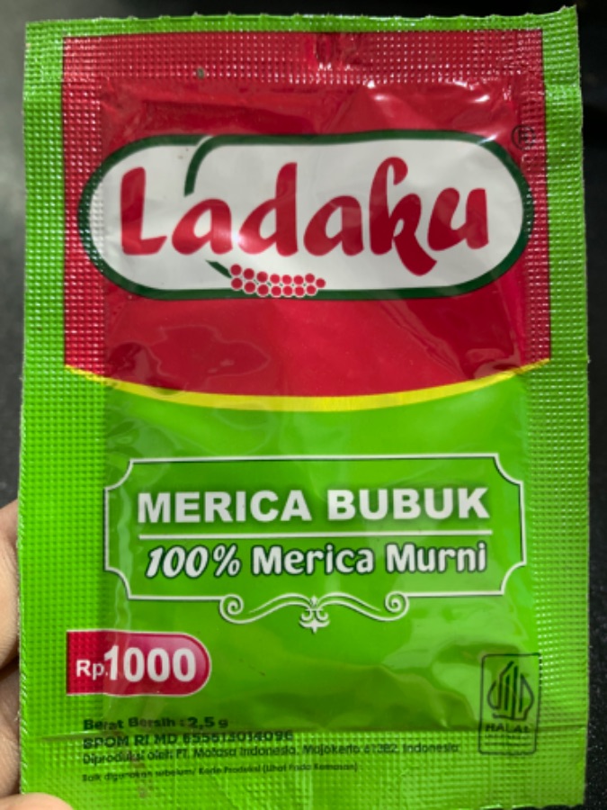 Ladaku Merica Bubuk 2,5 gr