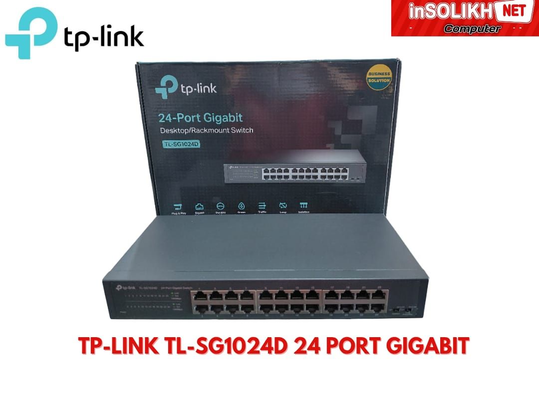 TP-Link TL SG1024D Gigabit 24 Port