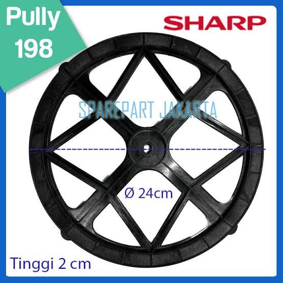 PULI GEARBOX SHARP HITAM SRE