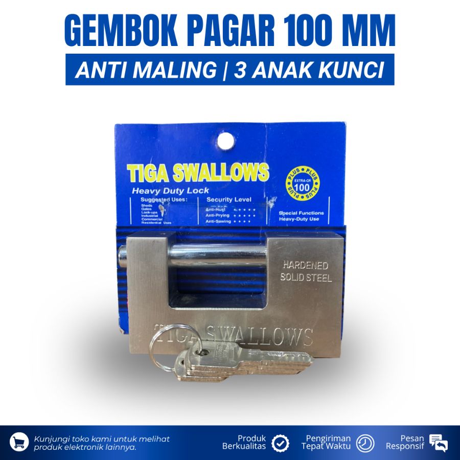 GEMBOK TIGA SWALLOW KJ