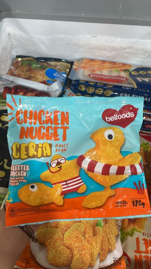 BELFOODS Chicken Nugget Ceria 170 gr