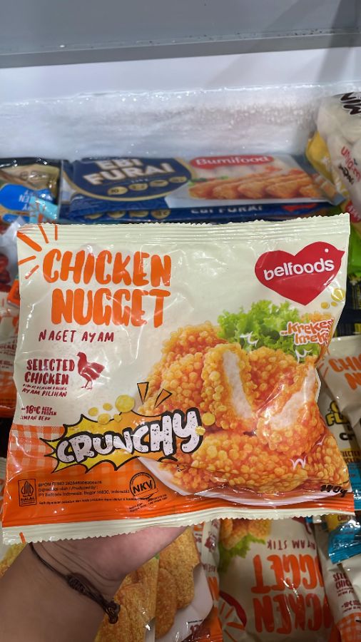 BELFOODS Crunchy Nugget 140 gr