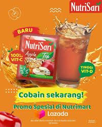 WR NUTRISARI APPLE TEA SEDUH