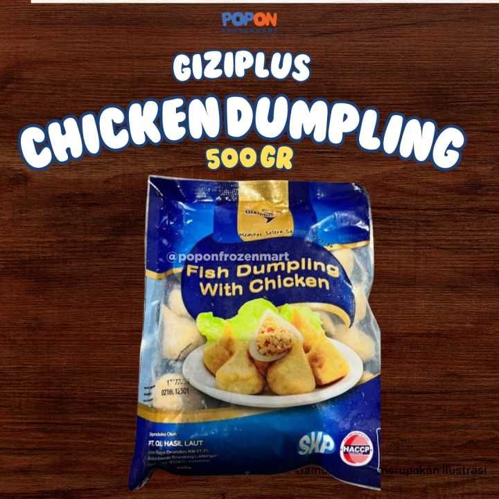 Giziplus chicken dumpling 500gr