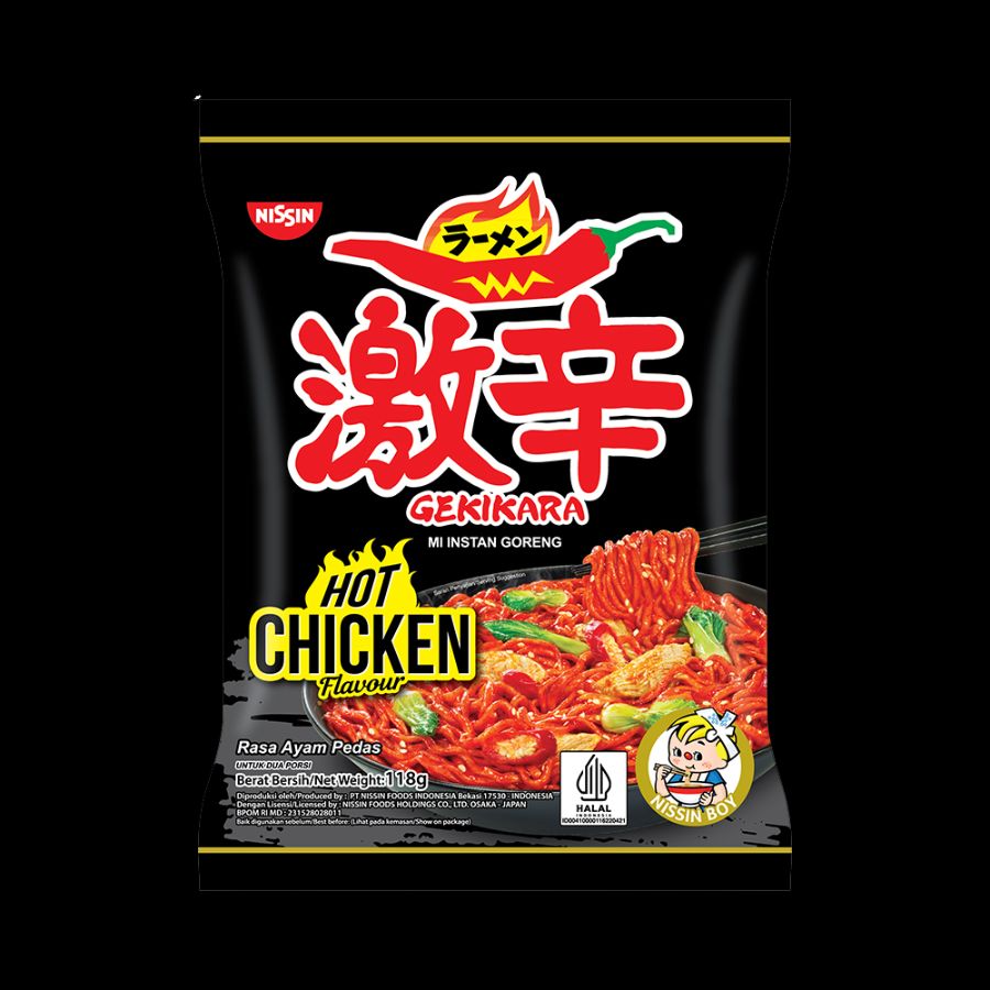 Nissin gekikara hot chicken 80g