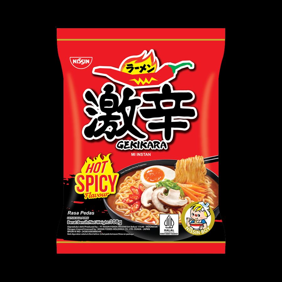 Nissin gekikara hot spicy 80g
