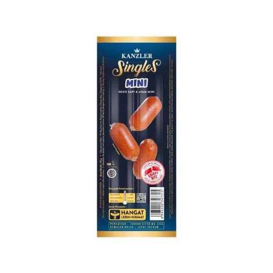 Kanzler sosis mini single 55gr
