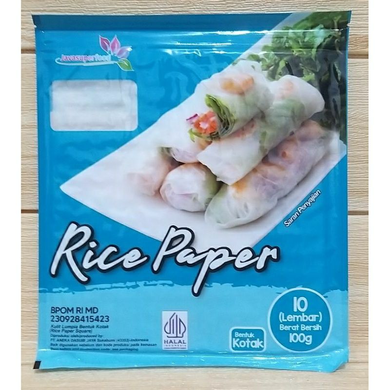 Rice Paper Kotak 100gr