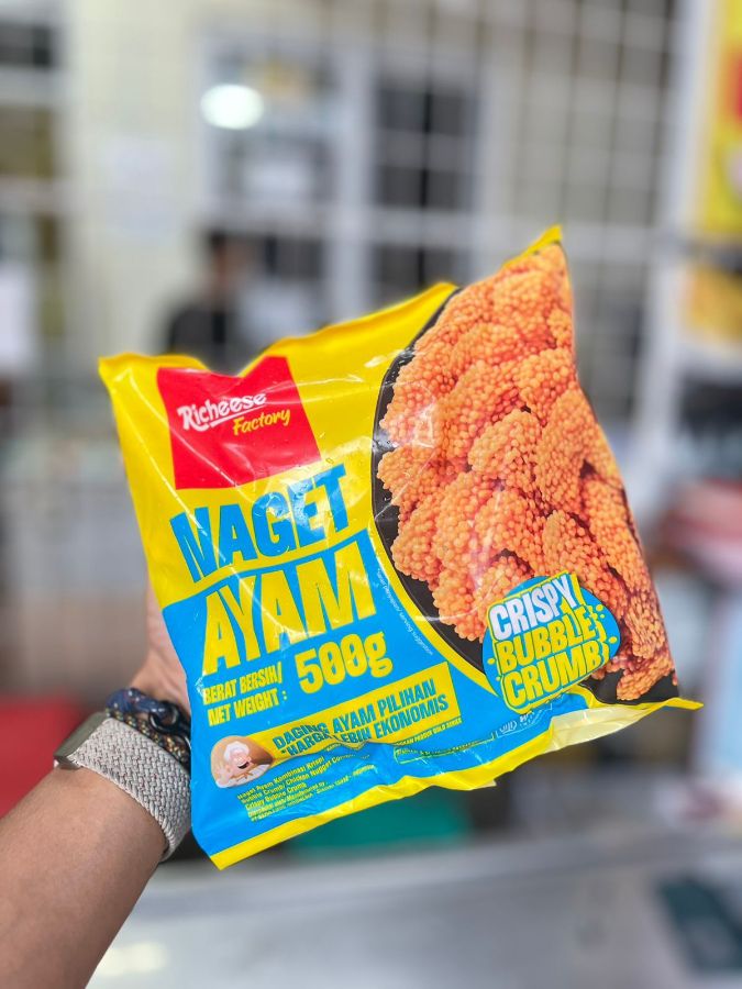 Richeese naget ayam reg 500gr