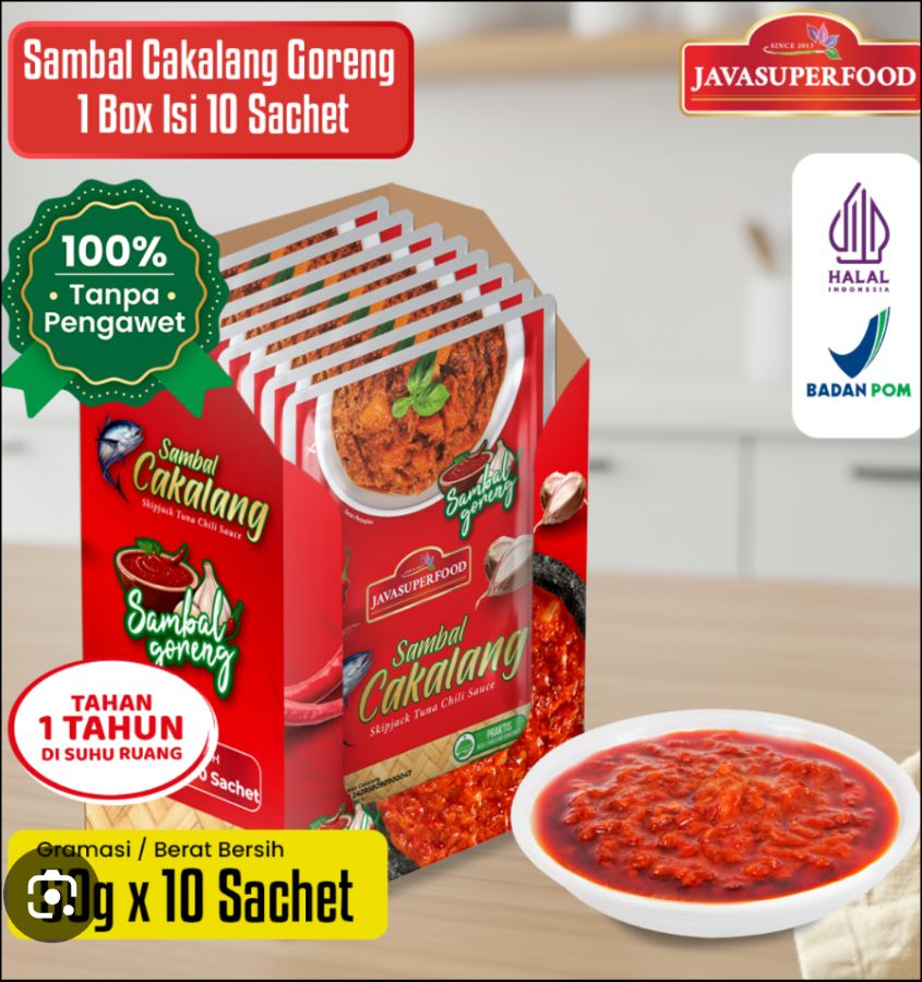 Sambal cakalang smbl goreng 50gr