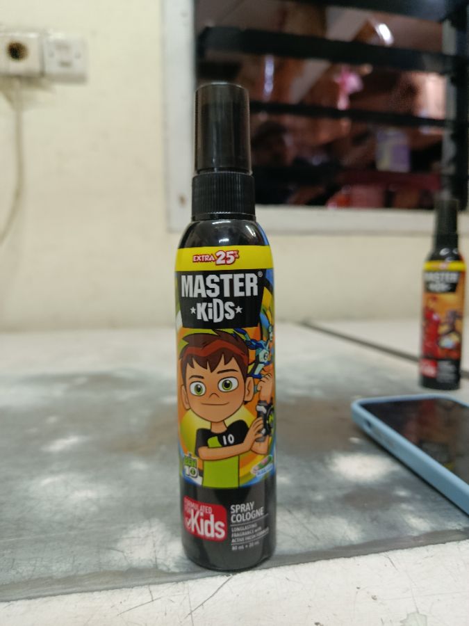 Master kids spray bubblegum 80ml (ben10) 
