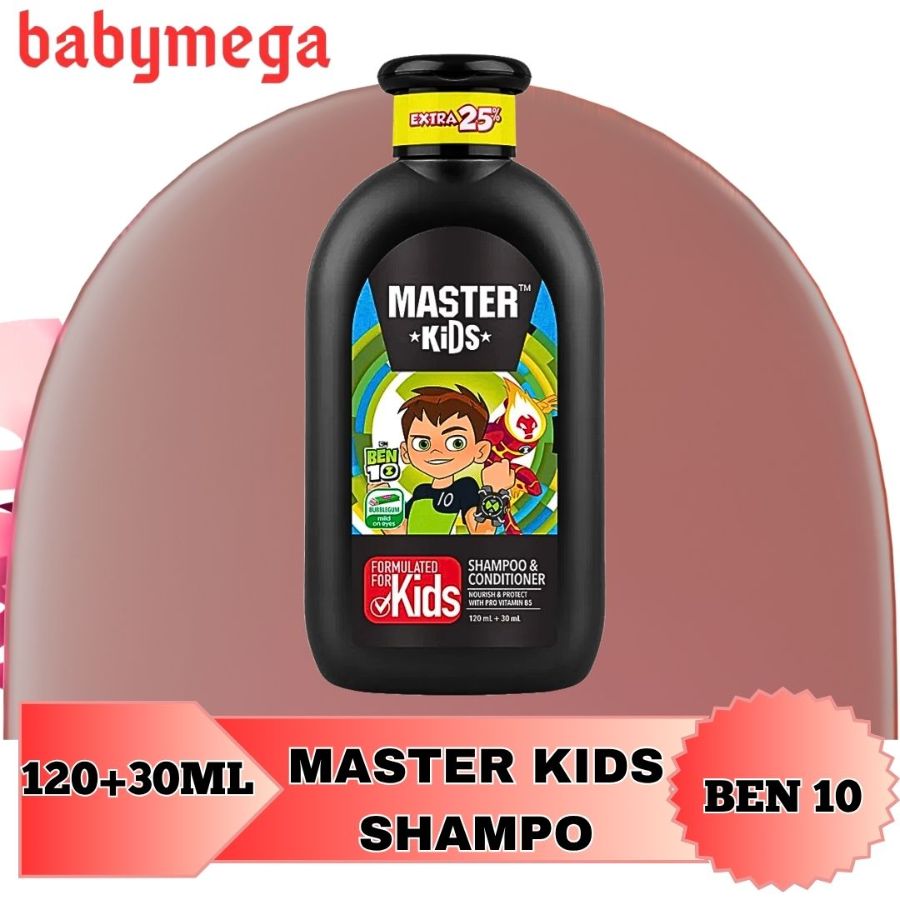 Master kids shmpcndstr bubblegum 120ml (Ben10) 