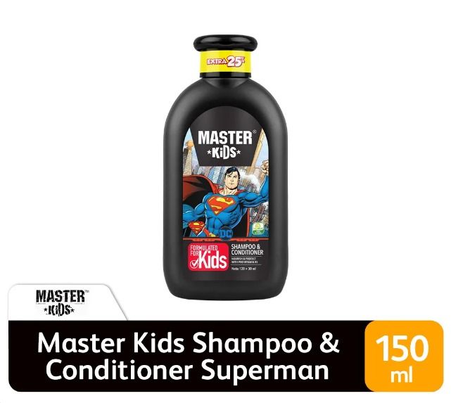 Master kids shmpcndtnr banana 120ml (Superman) 
