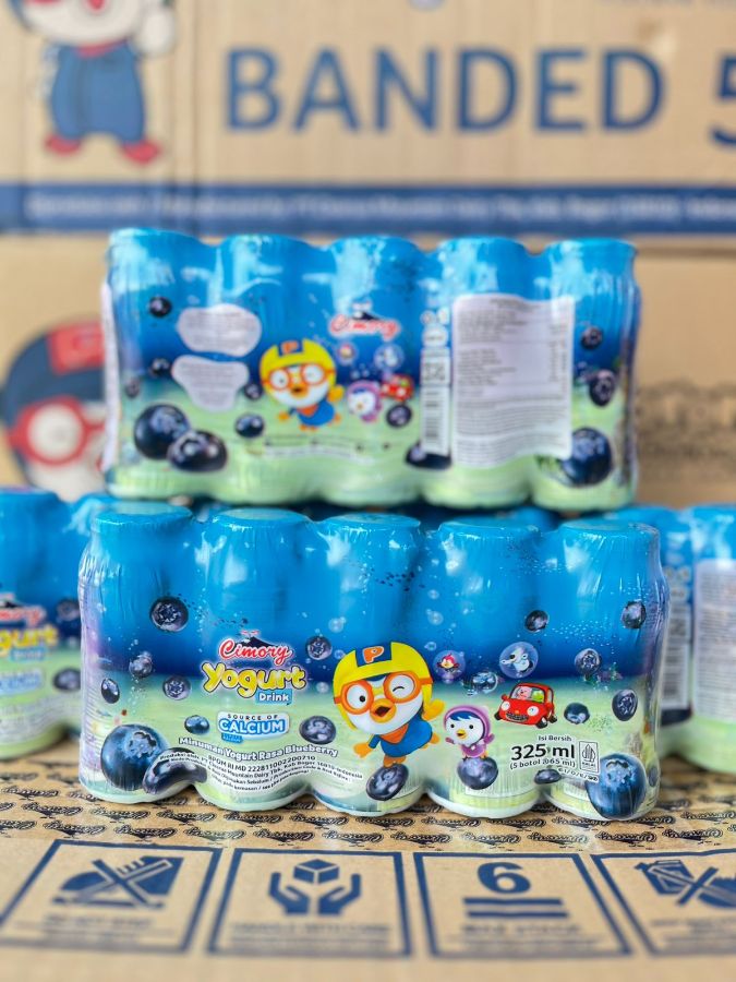 Cimory yogurt drink pororo Blueberry 325ml